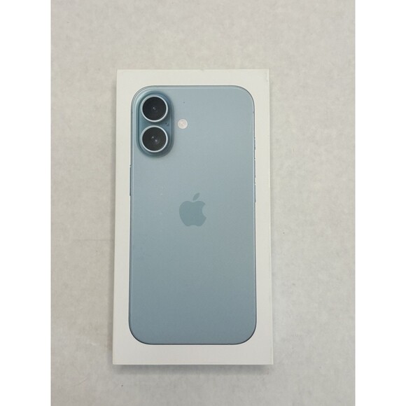 Apple iPhone 16 Teal 128GB - Empty Box ONLY - Picture 1 of 9